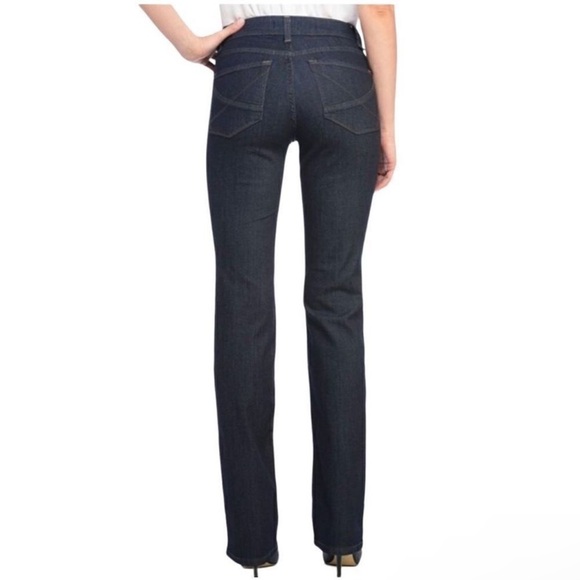 NYDJ HAYDEN STRAIGHT LEG JEANS IN BLUE DARK WASH *10063 Size 14 - Picture 2 of 8